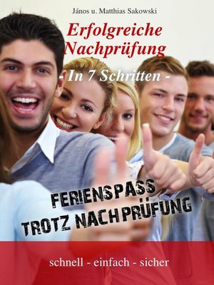 cover image of Erfolgreiche Nachprüfung--In 7 Schritten